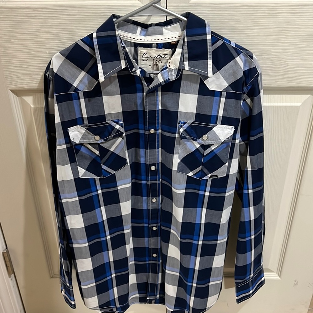 Mens Coastal Long Sleeve Shirt